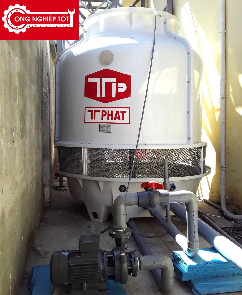 Hình ảnh thực tế tháp giải nhiệt Thuận Tiến Phát 15RT